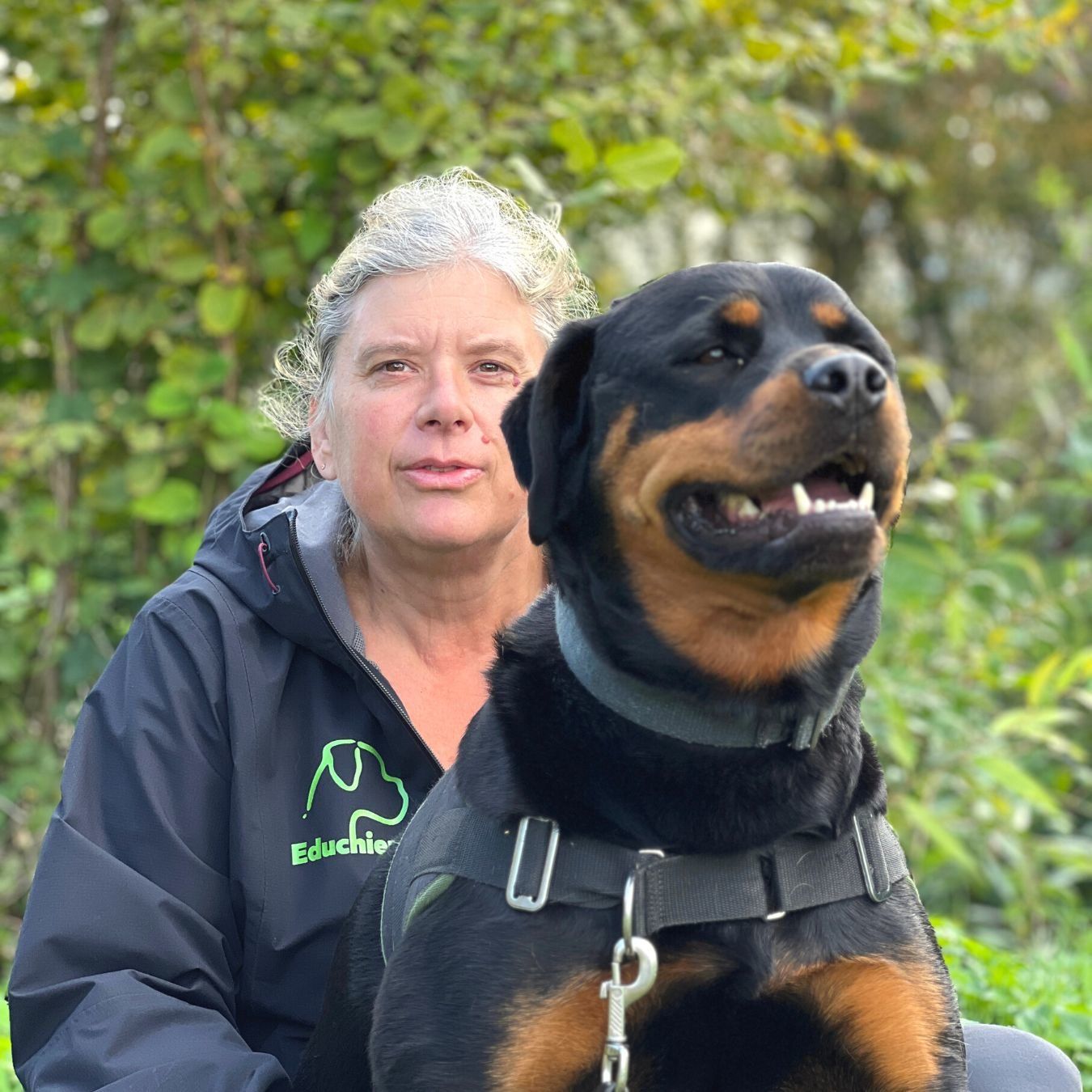 Marjorie monitrice éducatrice canine education canine club canin Yvelines 78 île-de-france Educhien78 educhien Obéissance éducation chiot chien